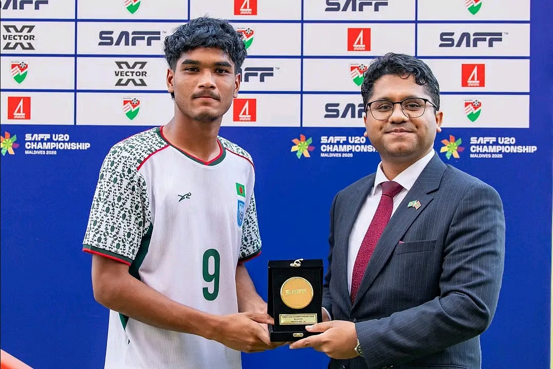 মানিকের গোলে নেপালকে হারিয়ে সাফ অনূর্ধ্ব-২০ ফাইনালে বাংলাদেশ