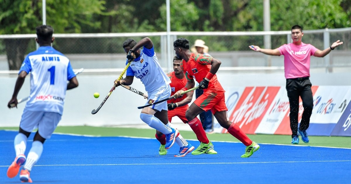 বাংলাদেশ হকি দল ২০ বছর পর শ্রীলঙ্কার কাছে পরাজিত